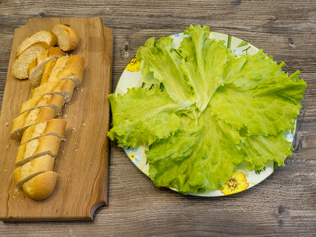 Бутерброды с сыром и овощами