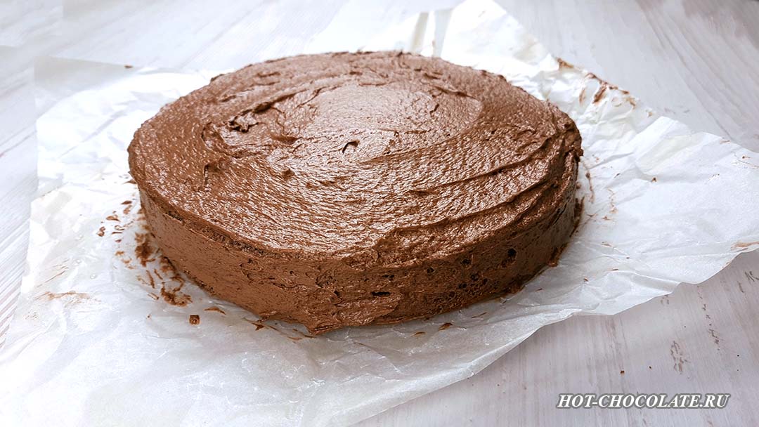 Торт "Трюфель" с шоколадной крошкой