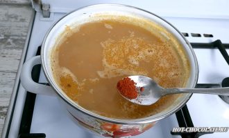 Суп гороховый с ароматом копчения